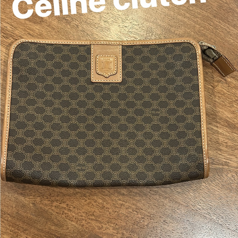 Celine Brown Toiletry Bag
